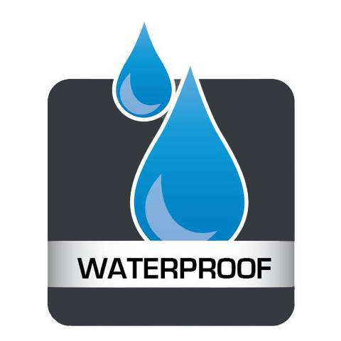 waterproof logo