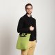 Shopping Bag Lime Green modelo