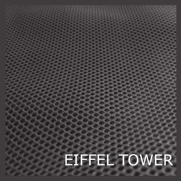 3D EIFFEL Tejido técnico 3D gris oscuro