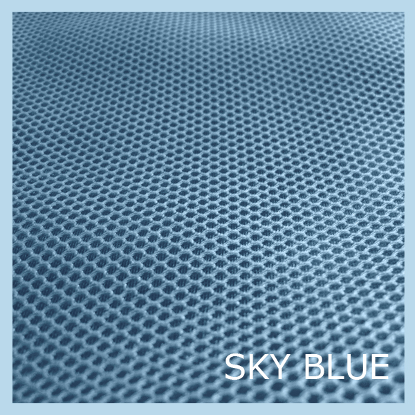 SKY BLUE Tejido técnico 3D azul celeste