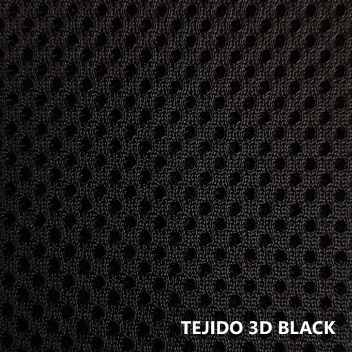 Tejido 3D negro