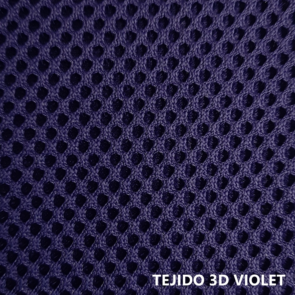 Tejido 3D violeta