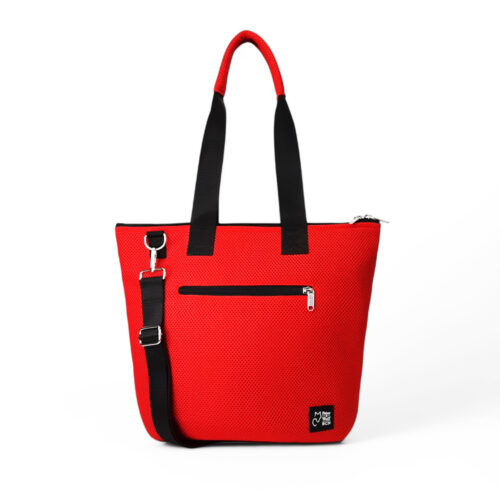 Bolso Barco en tejido 3D rojo