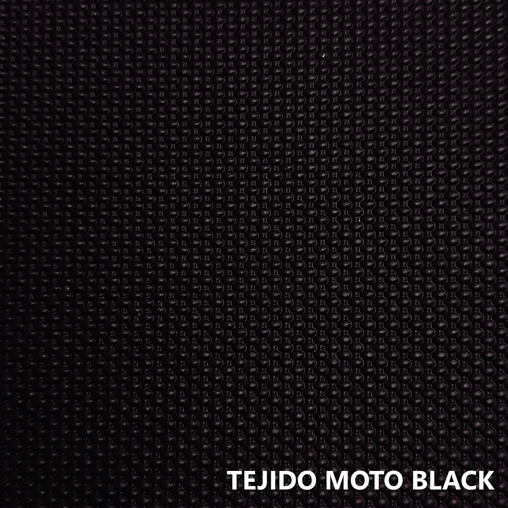 TEjido de asiento de moto negro