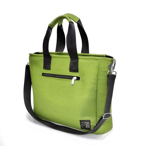 Bolso BOX en 3D verde pistacho