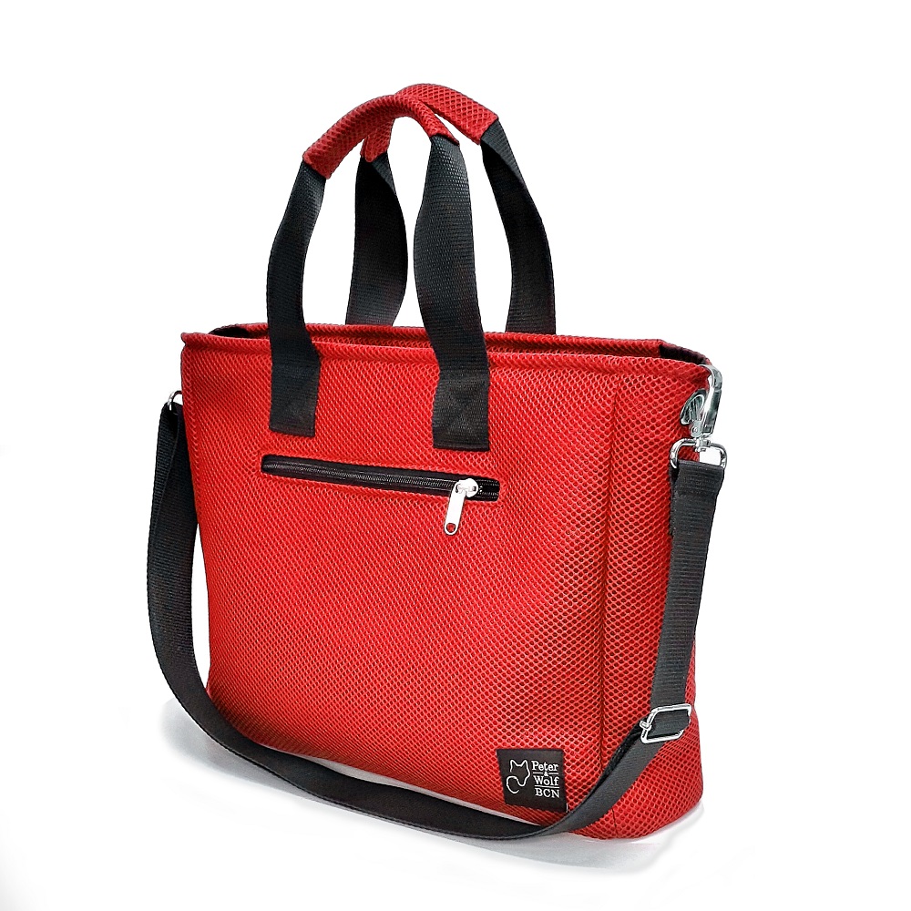 BOX bag in 3D red