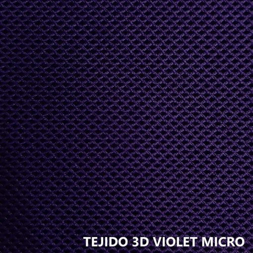 Tejido técnico 3D Micro violeta