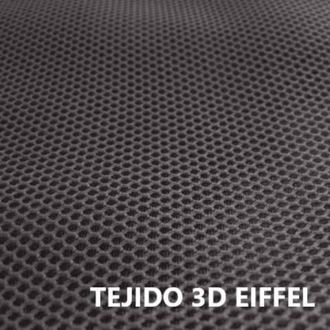 Tejido 3D gris Eiffel