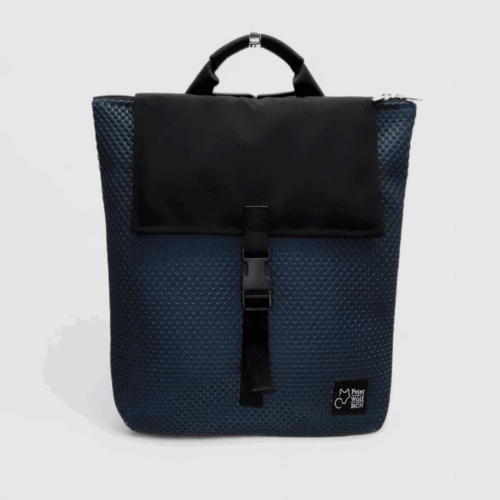 Mochila en tejido técnico Sport 3D Max azul índigo
