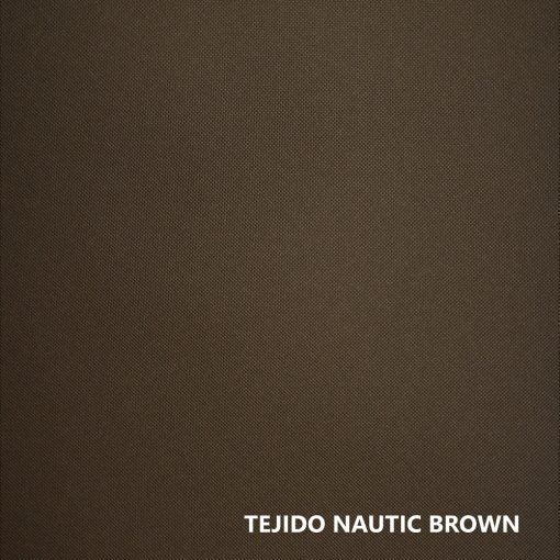 Tejido náutico marrón
