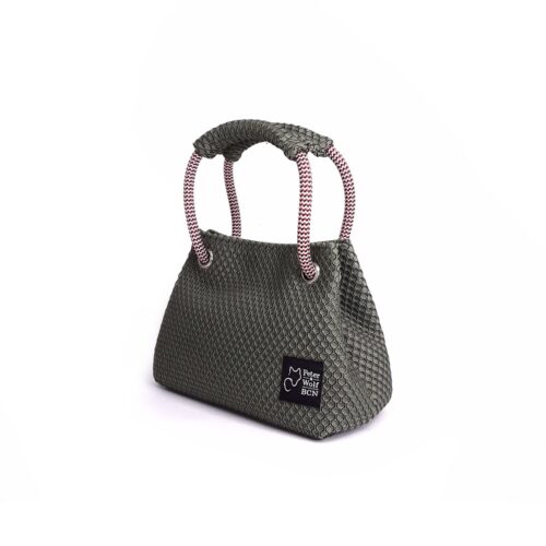 Bolso Kraftet en Sport 3D Max verde salvia cuerda jaspe rojo