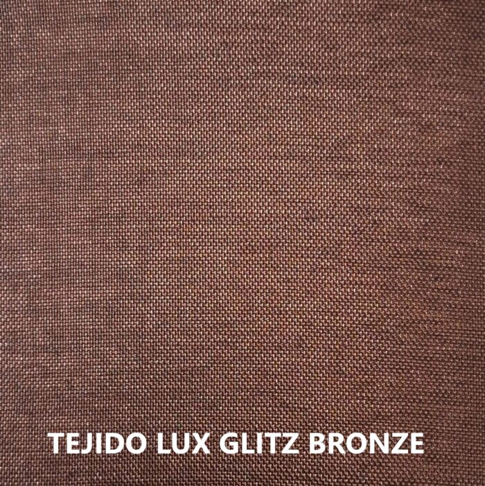 Tejido LUX Glitz color bronce