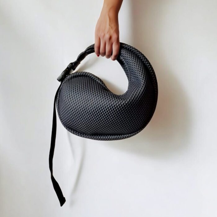 Bolso Nautilus. Una interpretación de la serie Fibonacci.