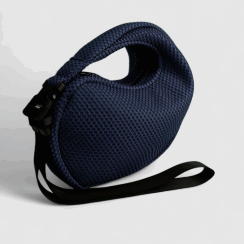 Bolso Nautilus en tejido Sport 3D Max azul índigo