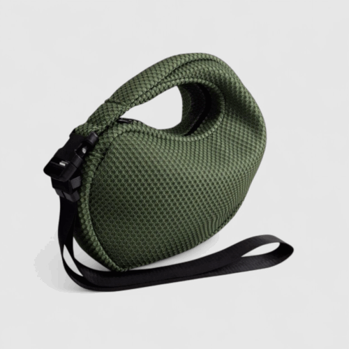 Bolso Nautilus en tejido Sport 3D Max verde salvia