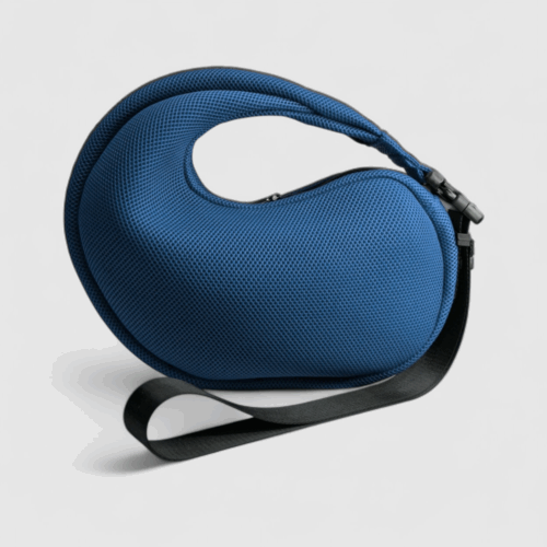 Bolso Nautilus en tejido 3D azul marino