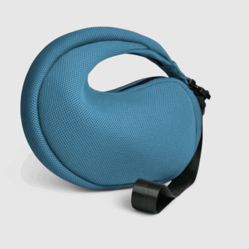 Bolso Nautilus en tejido 3D azul cielo