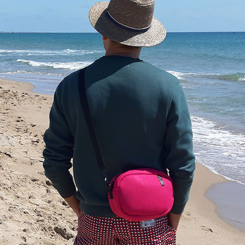 Bandolera para ir a la playa