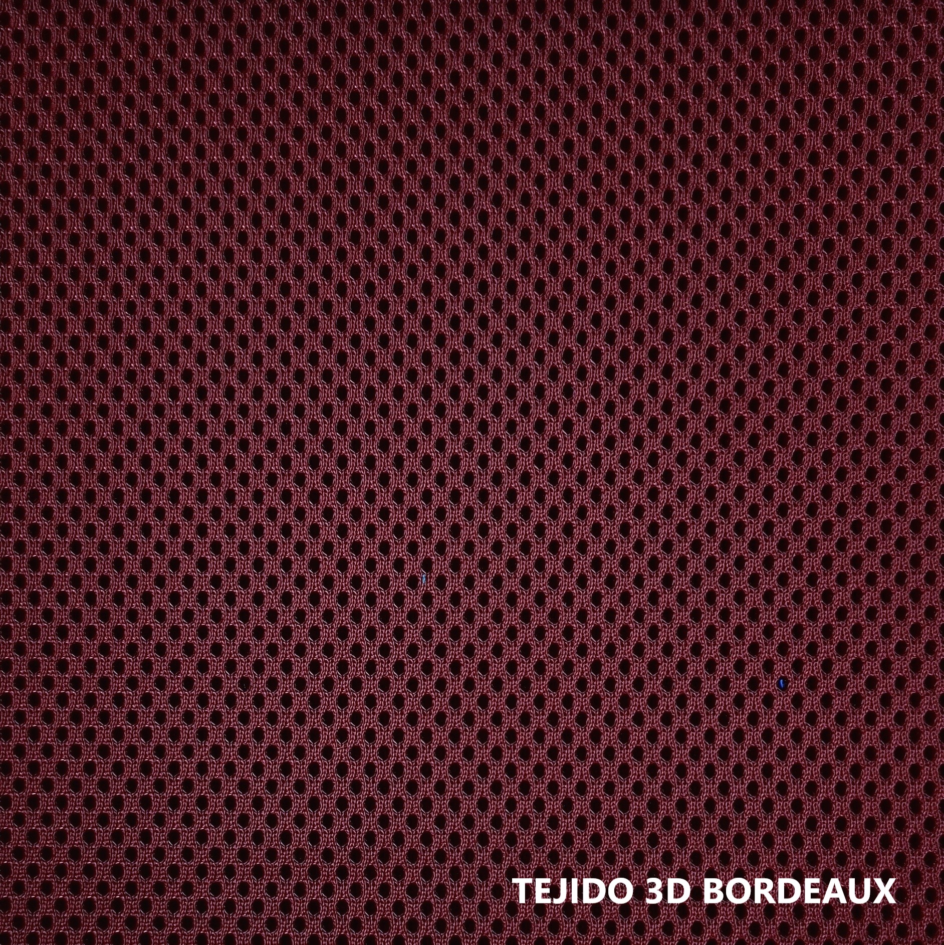 Tejido 3D Burdeos