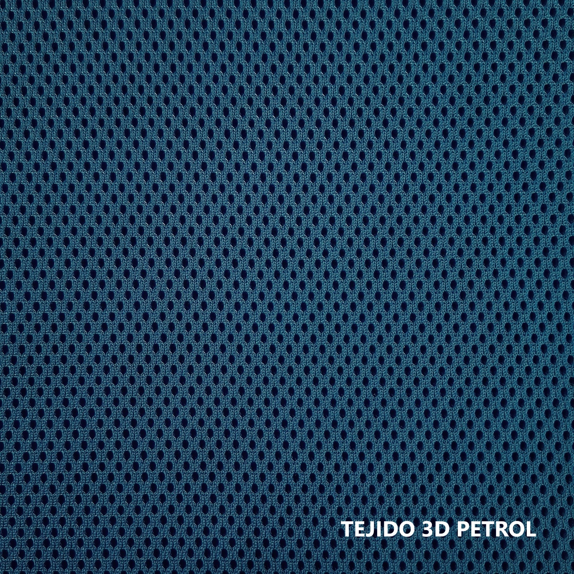 Tejido 3D verde petróleo