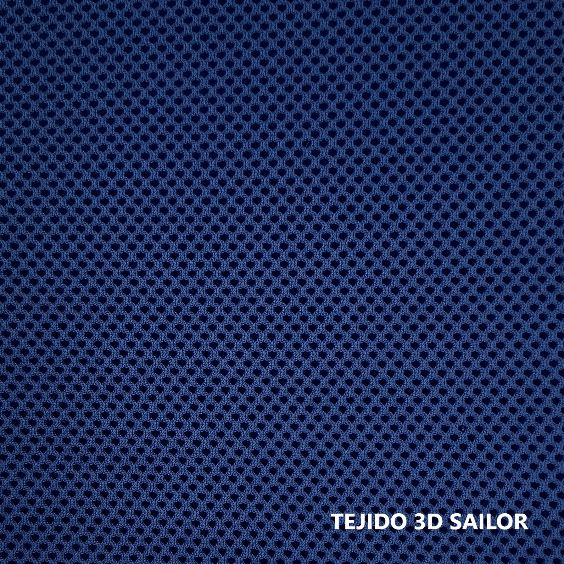 Tejido 3D azul marino