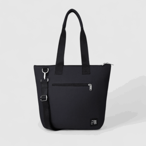 Bolso Barco en tejido técnico 3D gris carbón