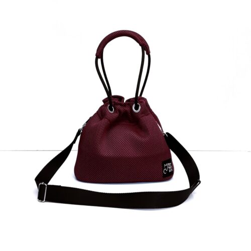 Bolso Bolic en 3D burdeos