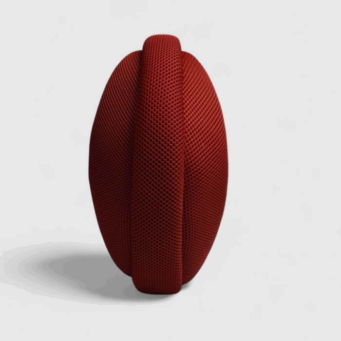 Bolso Nautilus en tejido técnico 3D color teja