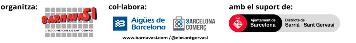 logos colaboradores 14ª Mostra de Comerç de