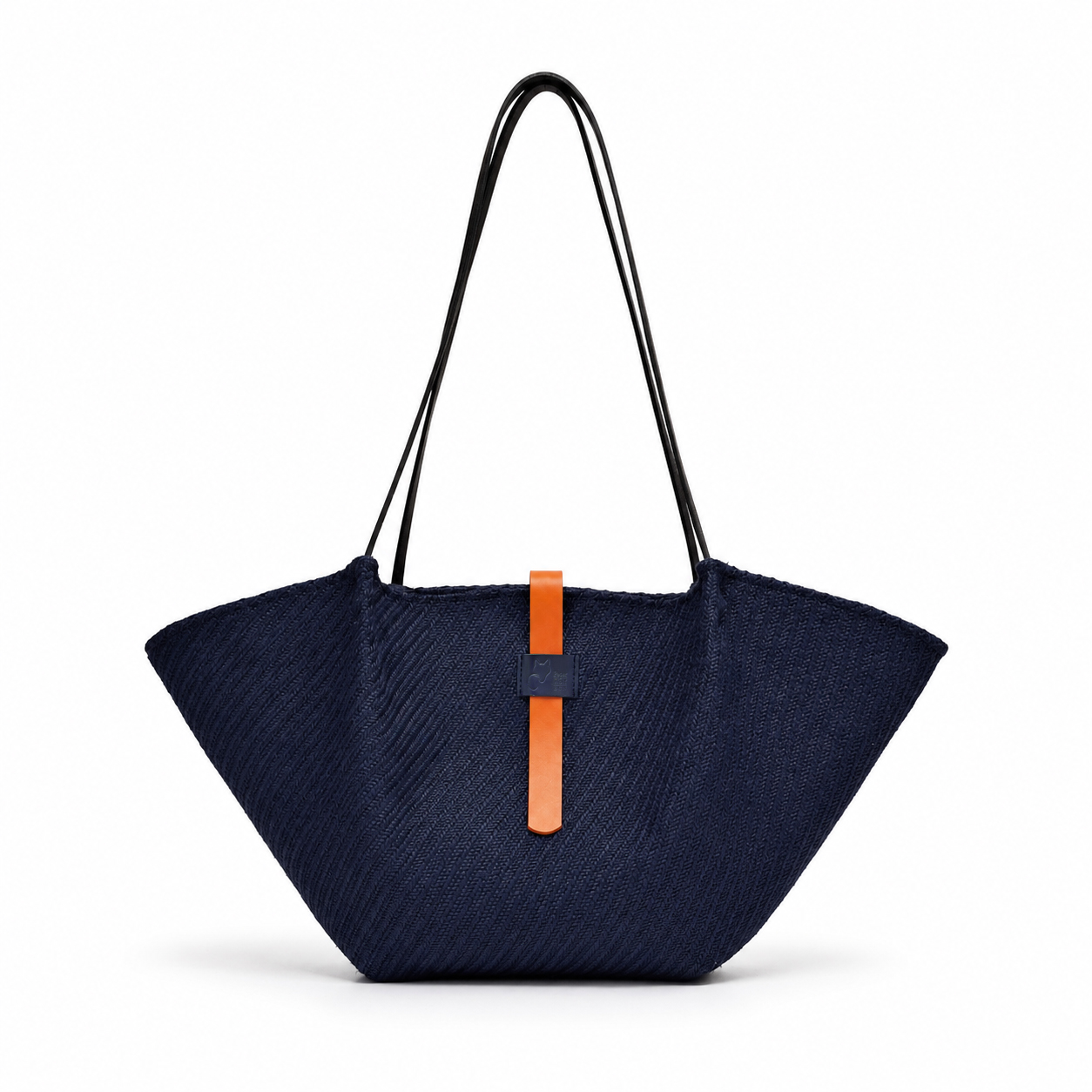 Bolso Kpax en esparto azul marino