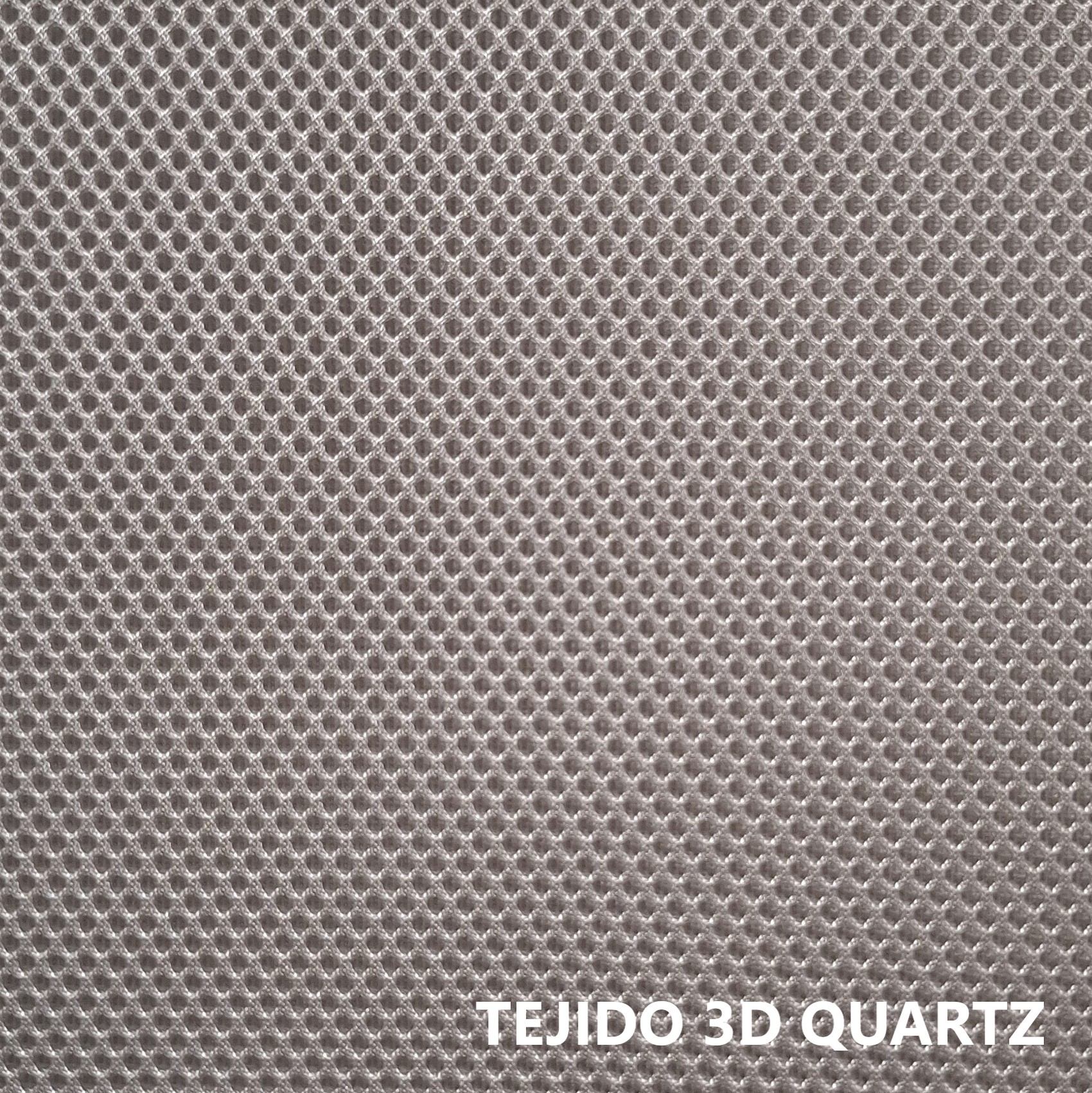 3D QUARTZ Quartz silver-grey 3D technical fabric